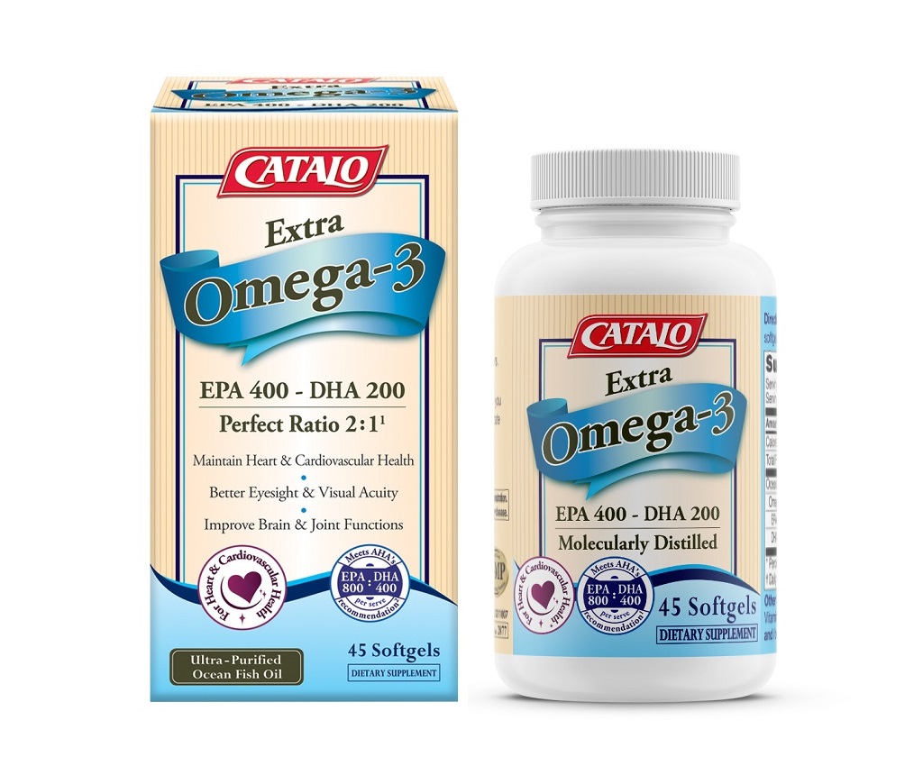 Extra Omega-3 (EPA 400 - DHA 200) 45 Softgels